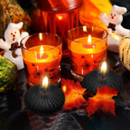12 Pack 3 Inch Black Floating Candles, 10 Hour Unscented Dripless Tealight Candles For Cylinder Vases, Centerpieces At Wedding P