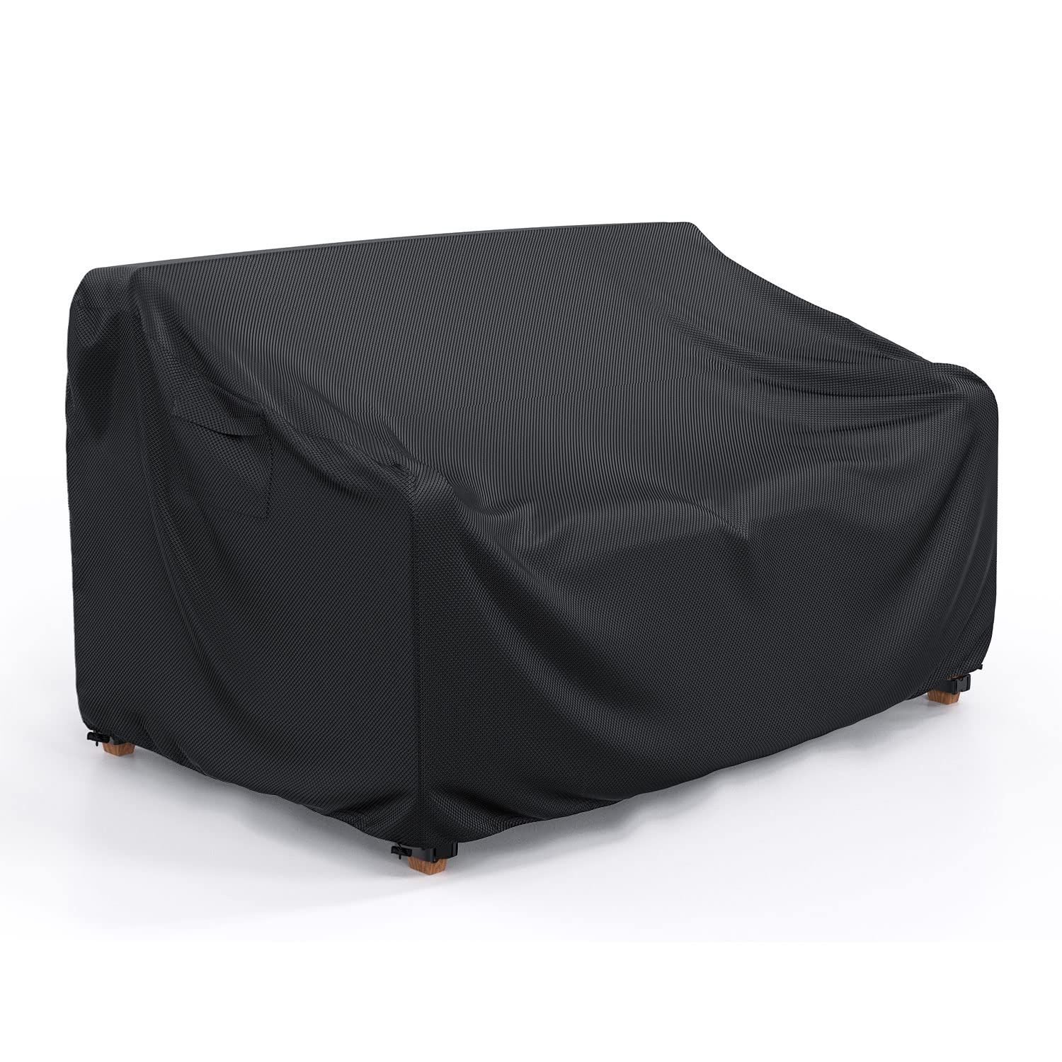 Brosyda Heavy Duty Patio Sofa Cover, Waterproof 3-Seater Outdoor Sofa Cover Patio Furniture Covers For Outdoor Furniture Loveseat Couch, 78' L×33' D×32' H, Black