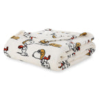 Berkshire Blanket Peanuts Velvetloft Cute Character Snoopy Plush Blanket,Peanuts Red Baron,King 90 In X 108 In (Official Peanuts