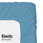 Microfiber 2 Twin Xl Fitted Bottom Bed Sheets (2-Pack) 1800 Ultra Soft And Comfy - 15'' Deep Pocket, 39'' X 80'' Great For Dorm