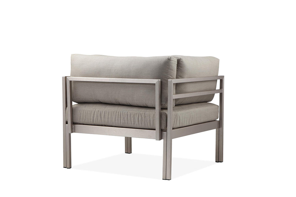 Pangea Home X-Cloud 4 Gry Conversation Set, Grey