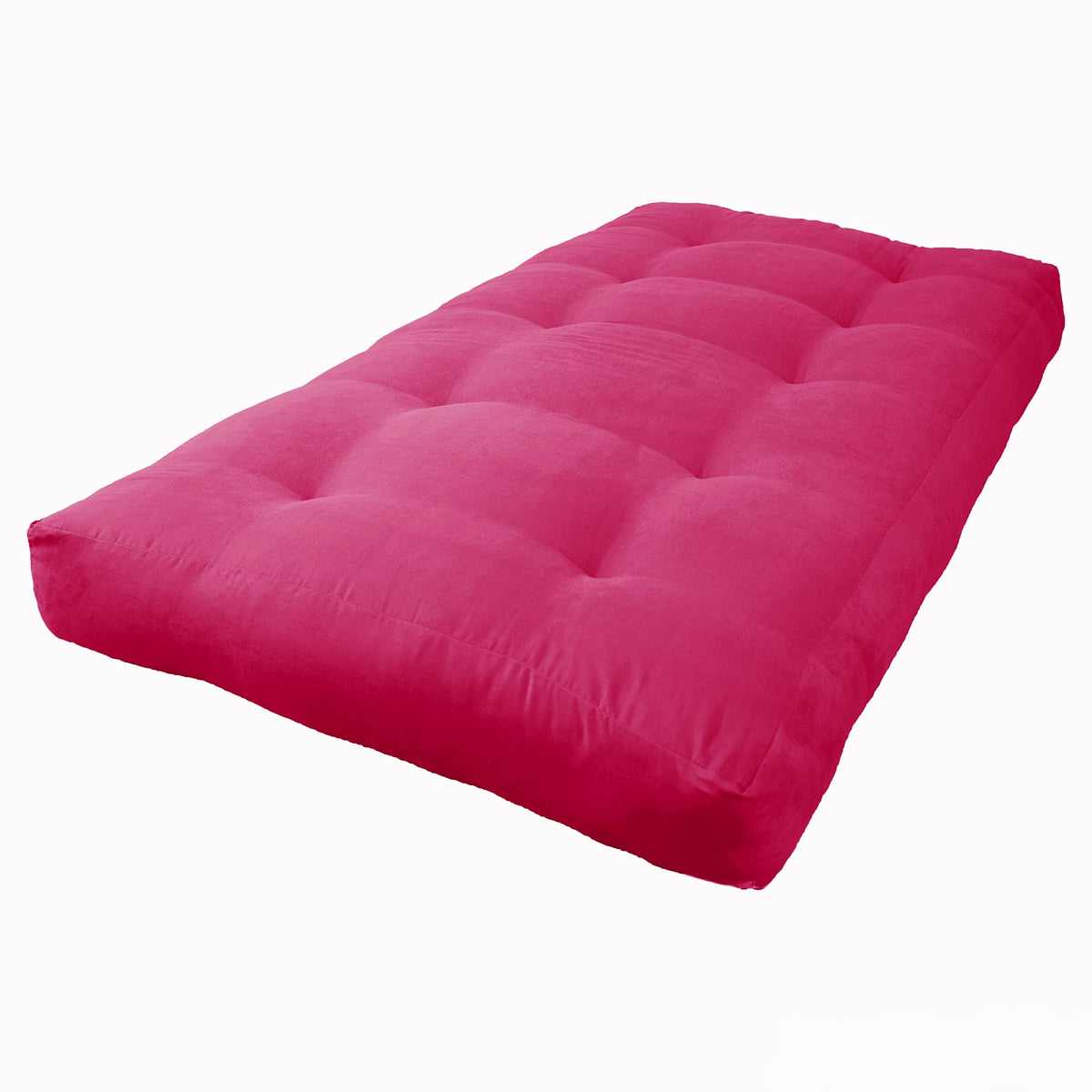 Blazing Needles Vitality 8&quot; Microsuede Futon Mattress, Twin, Bery Berry