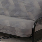 Octorose 3 Side Zipper Heavy Duty Chenille Futon Cover/Slipcover/Sofa Daybed Mattress Cover Couch Protector (Cover Only) (Velvet