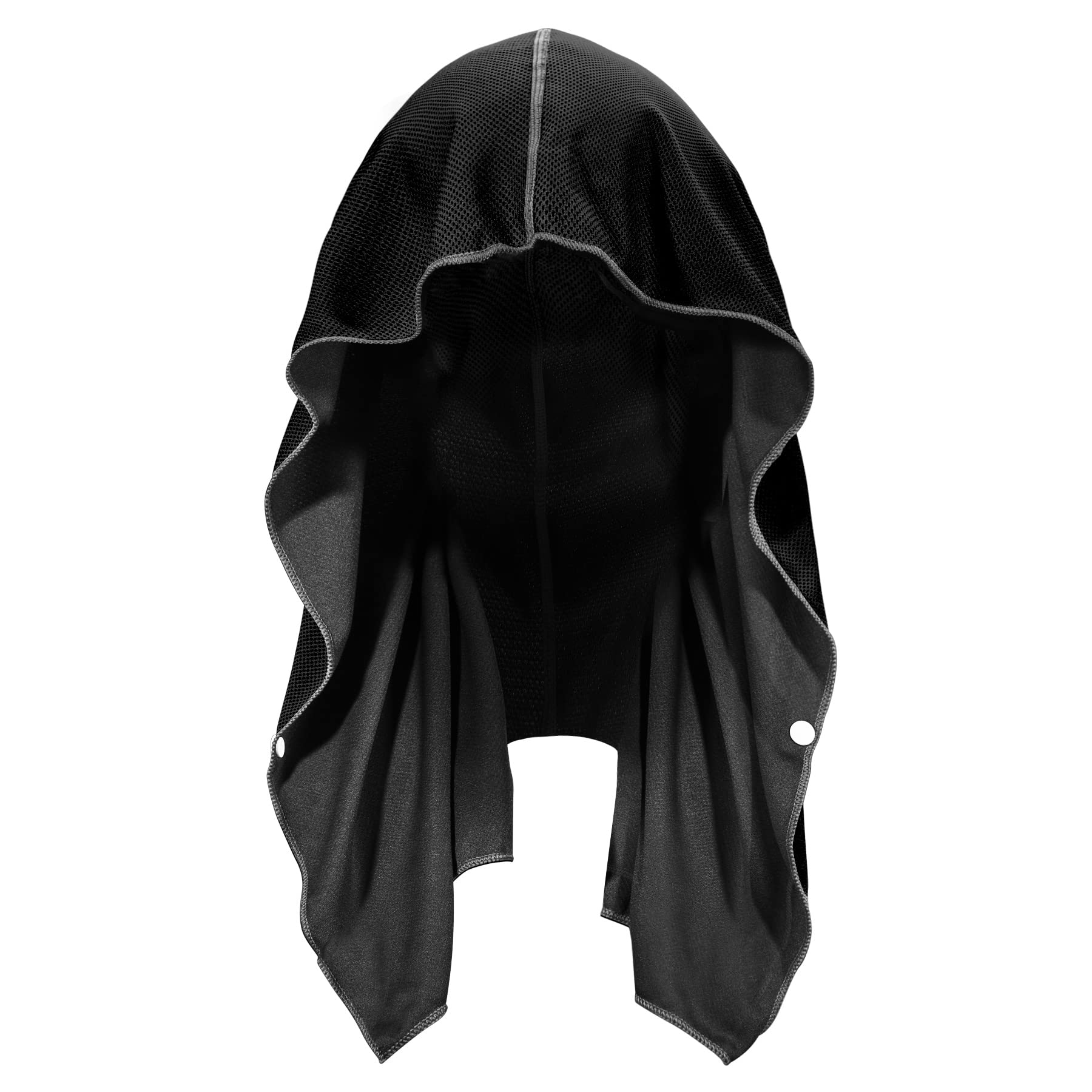 Sukeen Cooling Hoodie Towel for Men, Quick Drying Absorbent Cooling Towels for Neck and Face, UV Sun Protection Cooling Neck Wra