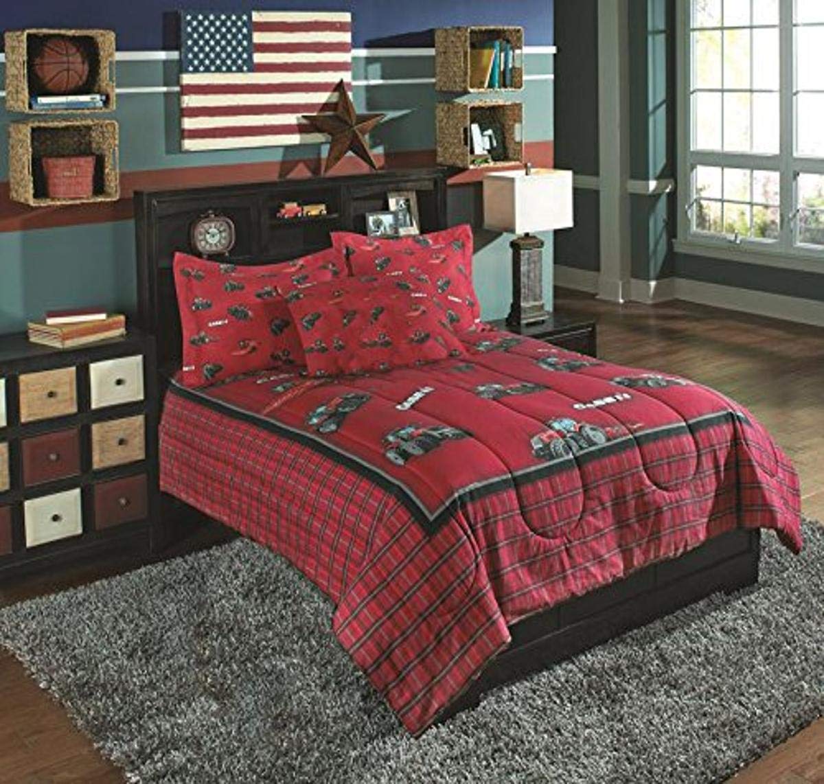 Birchwood Case Ih Twin Size Comforter Set