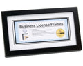 Creative Picture Frames 5.5    x 10.5    Black Business License Certificate Frame for Professionals Holds 3.5    by 8.5    with 