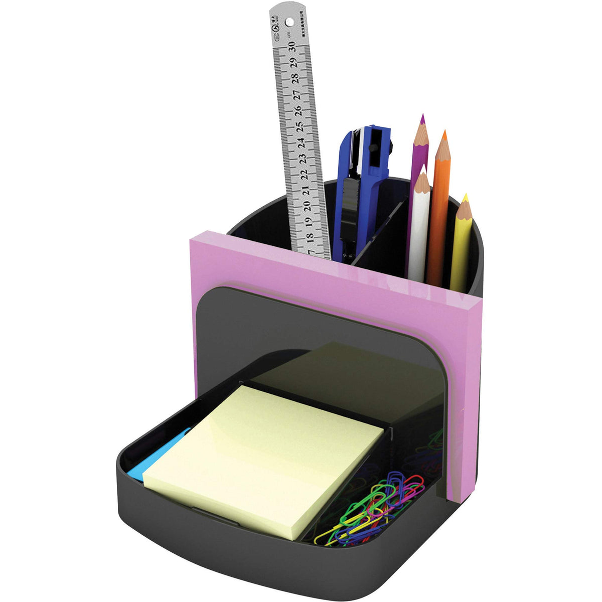 Deflecto Sustainable Office Desk Caddy, 5-3/8 x 5 x 6-3/4 Inches, 30% Recycled Content (38904) (38904)