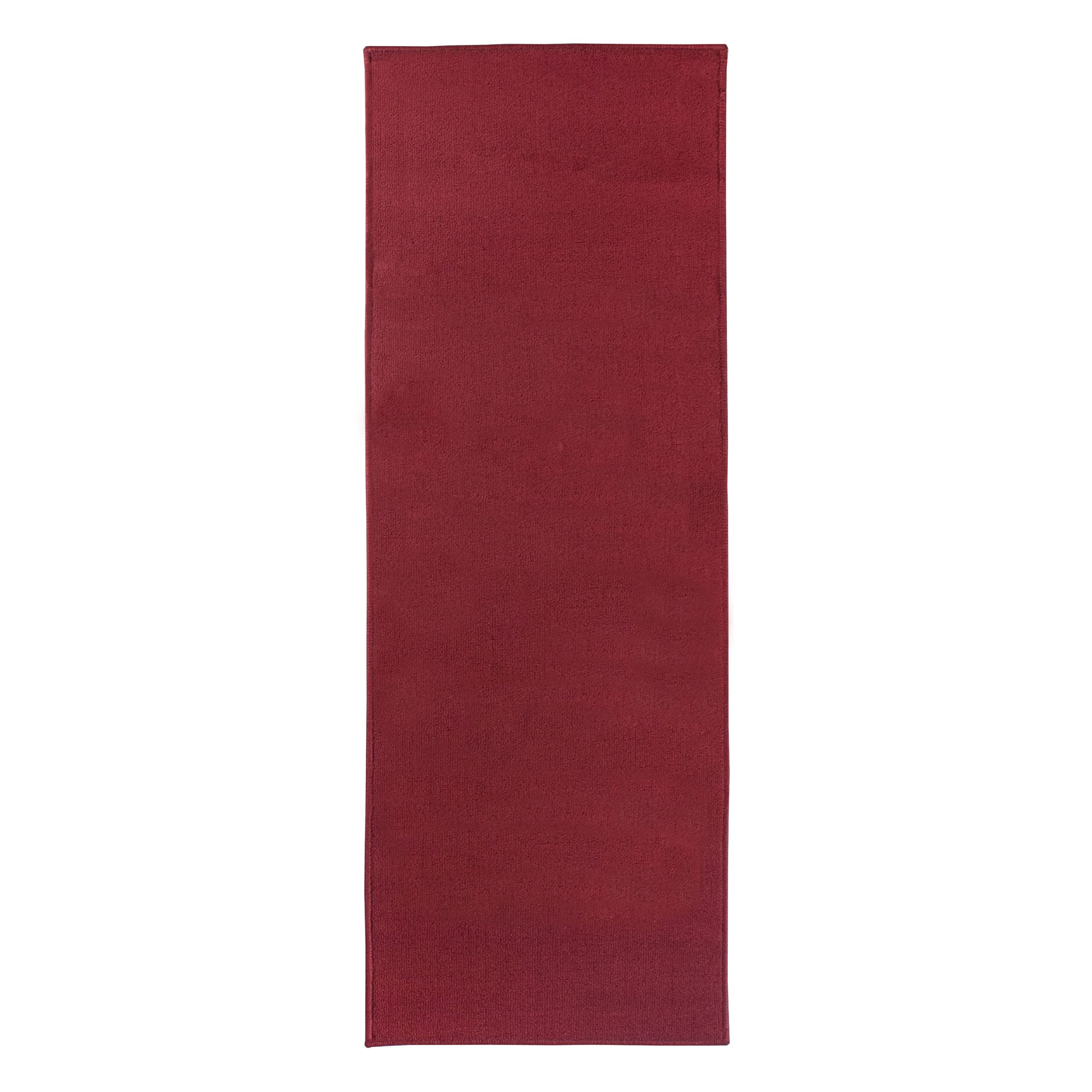 Ritz Accent Rug, 20-Inch by 60-Inch, Red