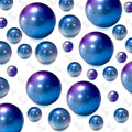 YUXIYAN 100 Pieces Floating NO Hole Pearls Beads and 500 Pcs Transparent Water Gels,Gradient Pearls for Vases,Floating Beads for