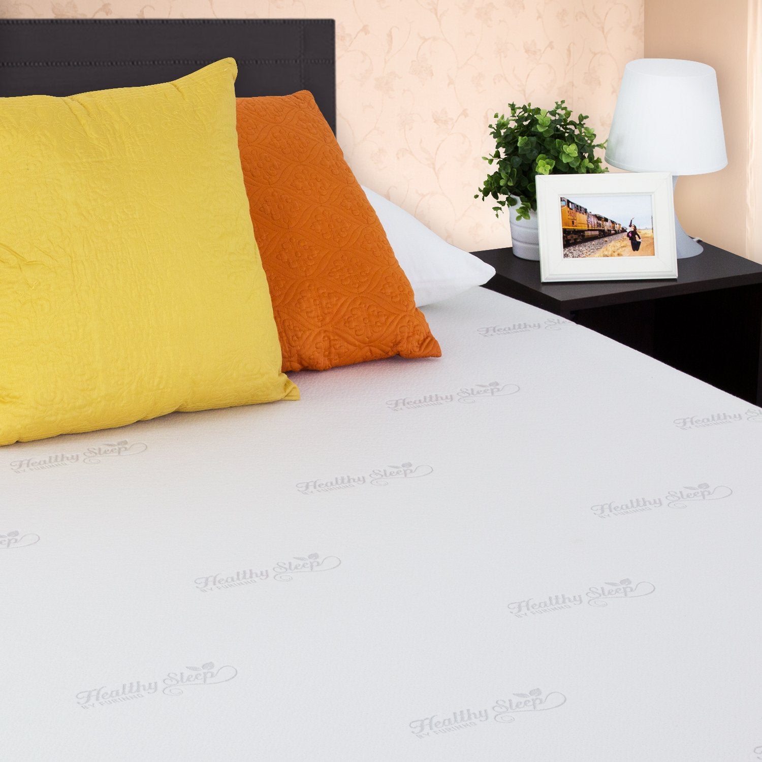 Furinno Angeland Mattress, 8-Inch, White