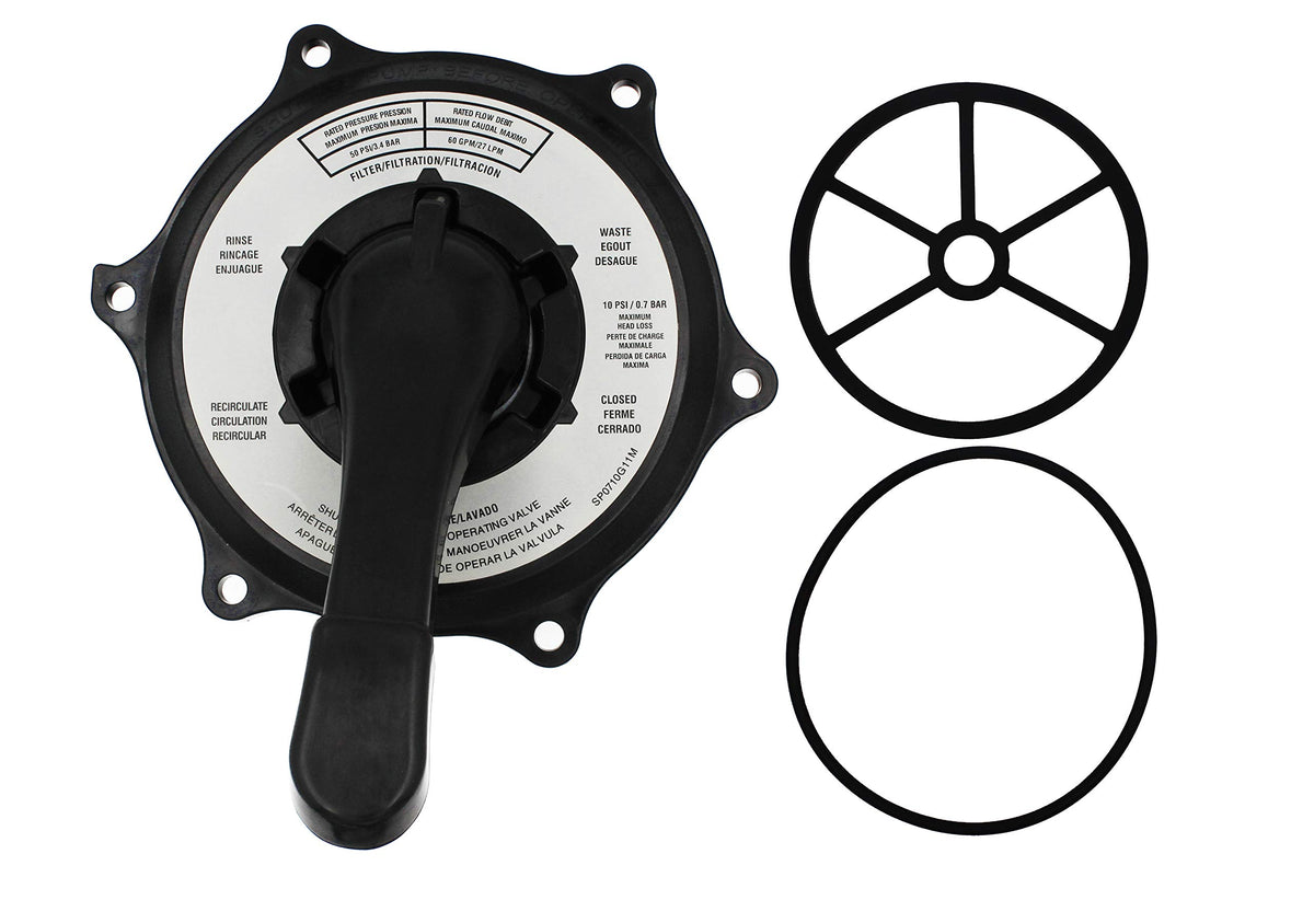 Byenins Spx0710Xba17 Key Cover And Handle Assembly Replacement For Hayward Spx0710X32,Sp0710X62,With Gasket And O-Ring.