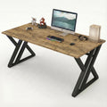 TEKAVO Jimmy Study Table for Home & Office | Computer Table for Home pc | Wooden Gaming Workstation Desk with Heavy Duty Metal |