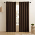 CUCRAF Blackout Curtains 108 inch Length 2 Panels Set, Rod Pocket Room Darkening Drapes for Bedroom Living Room, Insulated Therm