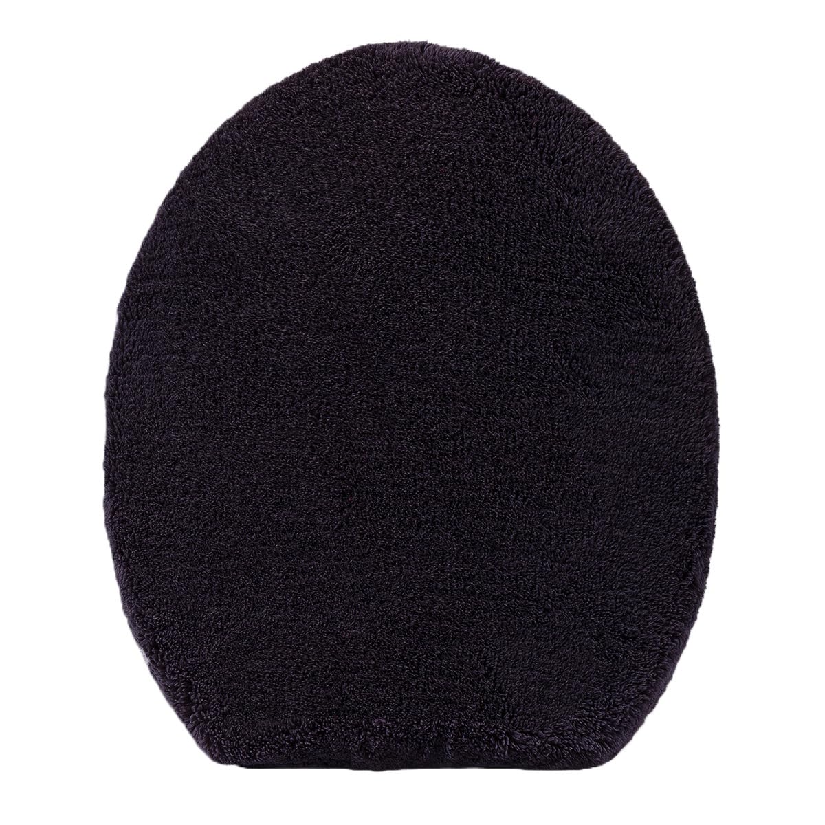 Madeals Microfiber Toilet Lid Cover Soft and Absorbent, Comfortable Bathroom Toilet Lid Cover Seat Fits Most Size Toilet Lids fo