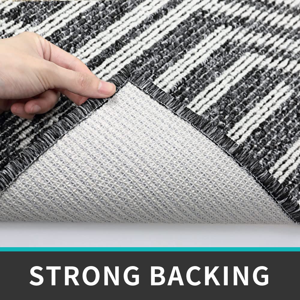 Dexi Front Door Mats For Entryway, Non Slip Washable Entry Doormat, Absorbent Resist Dirt Inside Floor Mat, Low-Profile Entrance