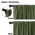 Dwcn Patio Sliding Door Curtains - Christmas Extra Wide Curtains For Glass Door, Room Divider Blackout Thermal Curtain With Back