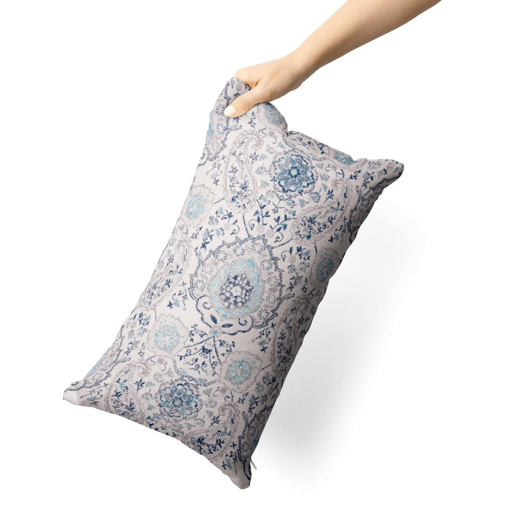 Snycler Boho Throw Pillow Covers 26X26 Inch Set Of 2 Terracotta Rust Blue Colored Throw Pillows Double Sided Boho Home Soft Deco
