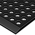 Mibao Front Door Mat, Heavy Duty All Weather Dirt Trapping Waterproof Non-Slip Drainage Welcome Entrance Doormat, Mud Mat For Ga