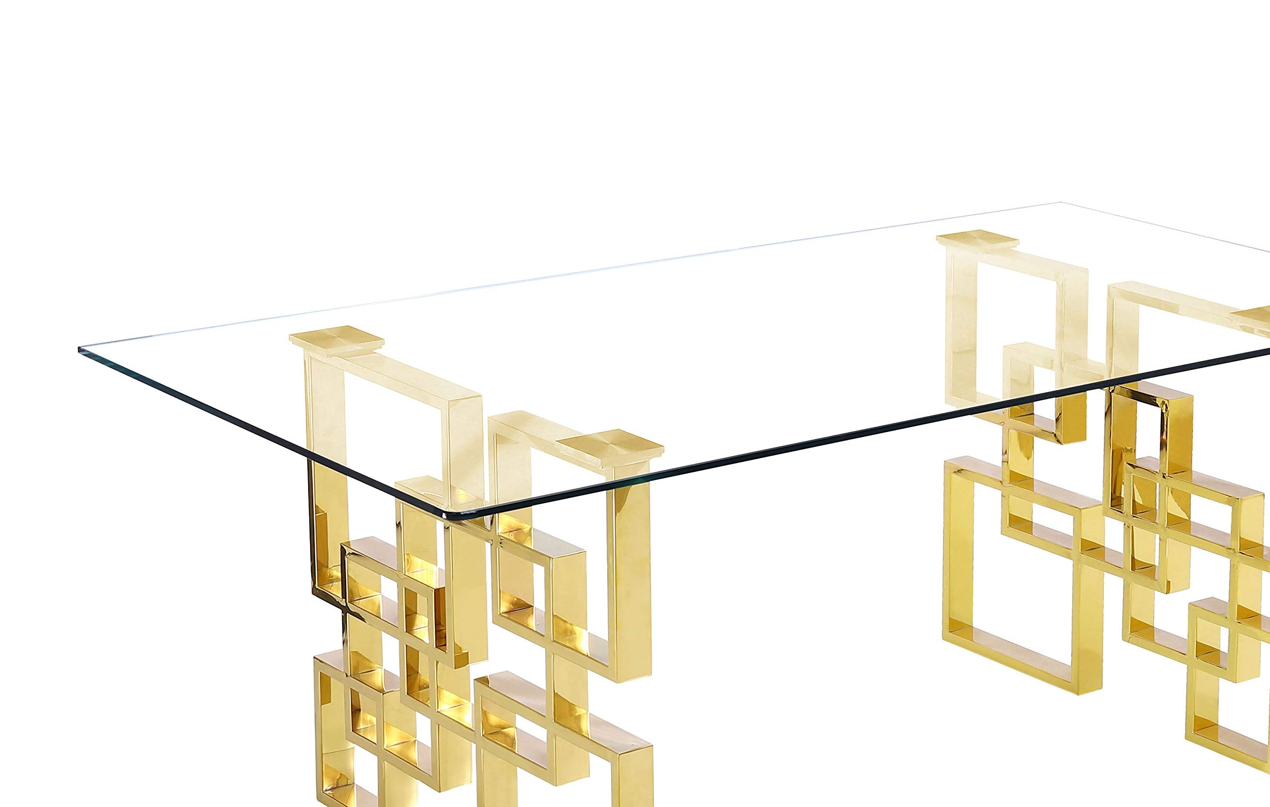 Furniture D222-4Sc123 Dining Set, Beige