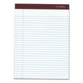 Tops Docket Gold Writing Pads, 8-1/2 X 11-3/4, Legal Rule, White Paper, 50 Sheets, 12 Pack (63960)