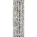 Winslow Wl6 Grey Transitional Rug Runner 2' 6" X 8'