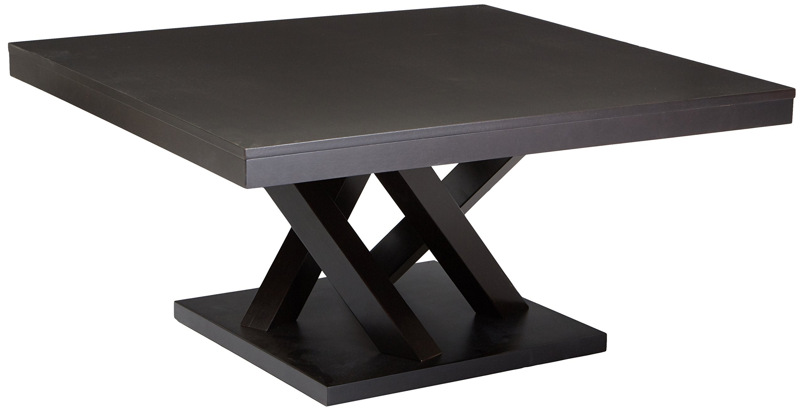 Baxton Studio Everdon Modern Coffee Table, Dark Brown