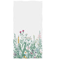 SLHETS Colorful Herbs Wild Flowers Hand Towels Botanical Illustration Engraving Style Bath Towels Soft Absorbent Kitchen Dish To