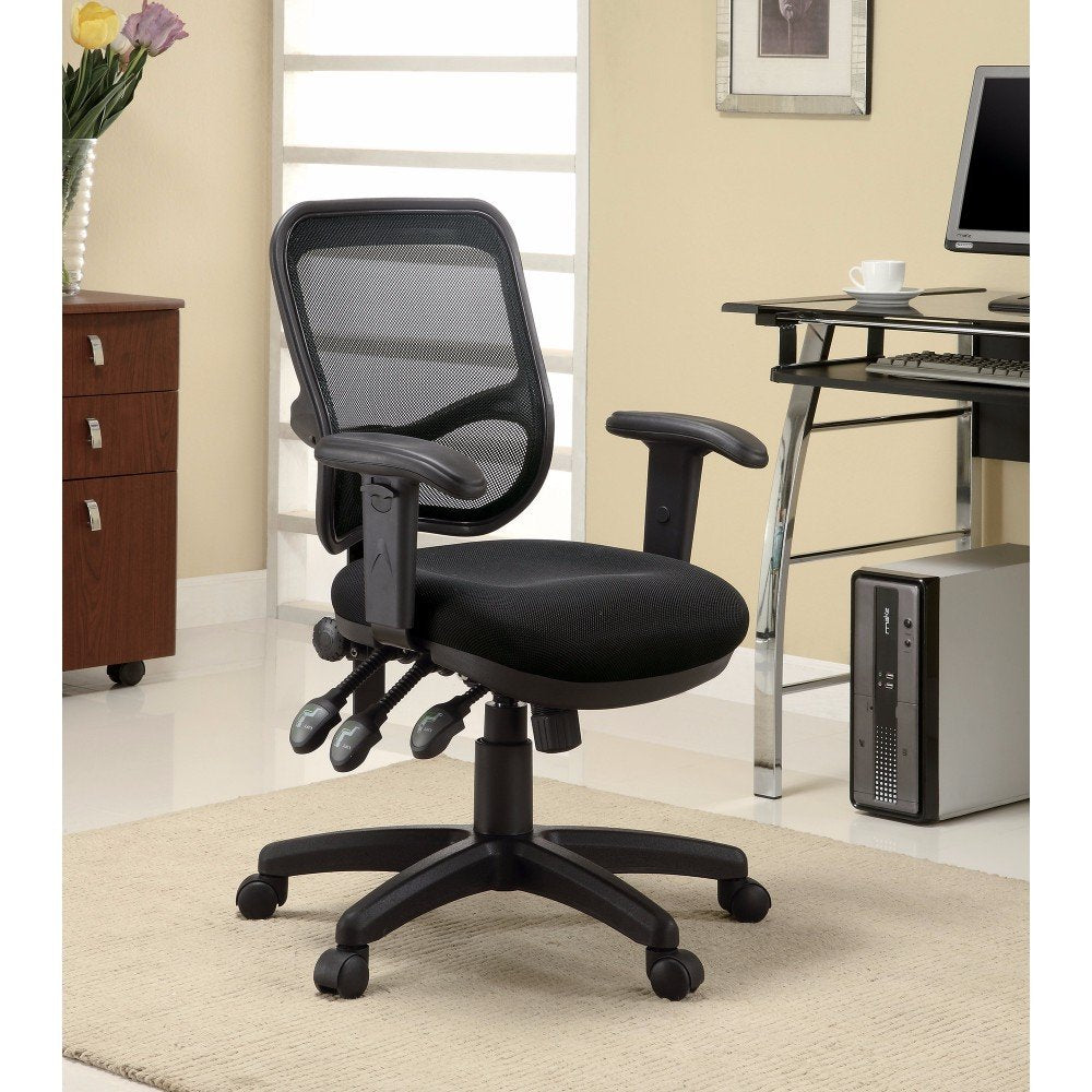 Benzara Office Chairs, Black