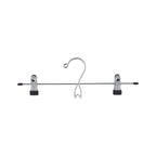 Organize It All Add-On Chrome Skirt and Plants Clothing Hanger with Clips (3 Pack)