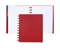 Talia Discbound Notebooks, Planner, Customizable, (Chili Oil W/Chili Oil Discs, Letter (8.5In X 11In))