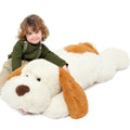MorisMos Giant Dog Stuffed Animal 31', Soft Plush Dog Pillow, Big Puppy Plush Toy for Kids