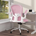 Ergonomic Office Chair, Comfort Swivel Home Office Task Chair, Breathable Mesh Desk Chair, Lumbar Support Computer Chair With Flip-Up Arms And Adjustable Height