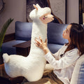 Sejiarep Alpaca Llama Plush Pillow - 51' Giant Alpaca Plush Long Body Pillow - Wife Girl Girlfriend Birthday Valentine'S Day Ch