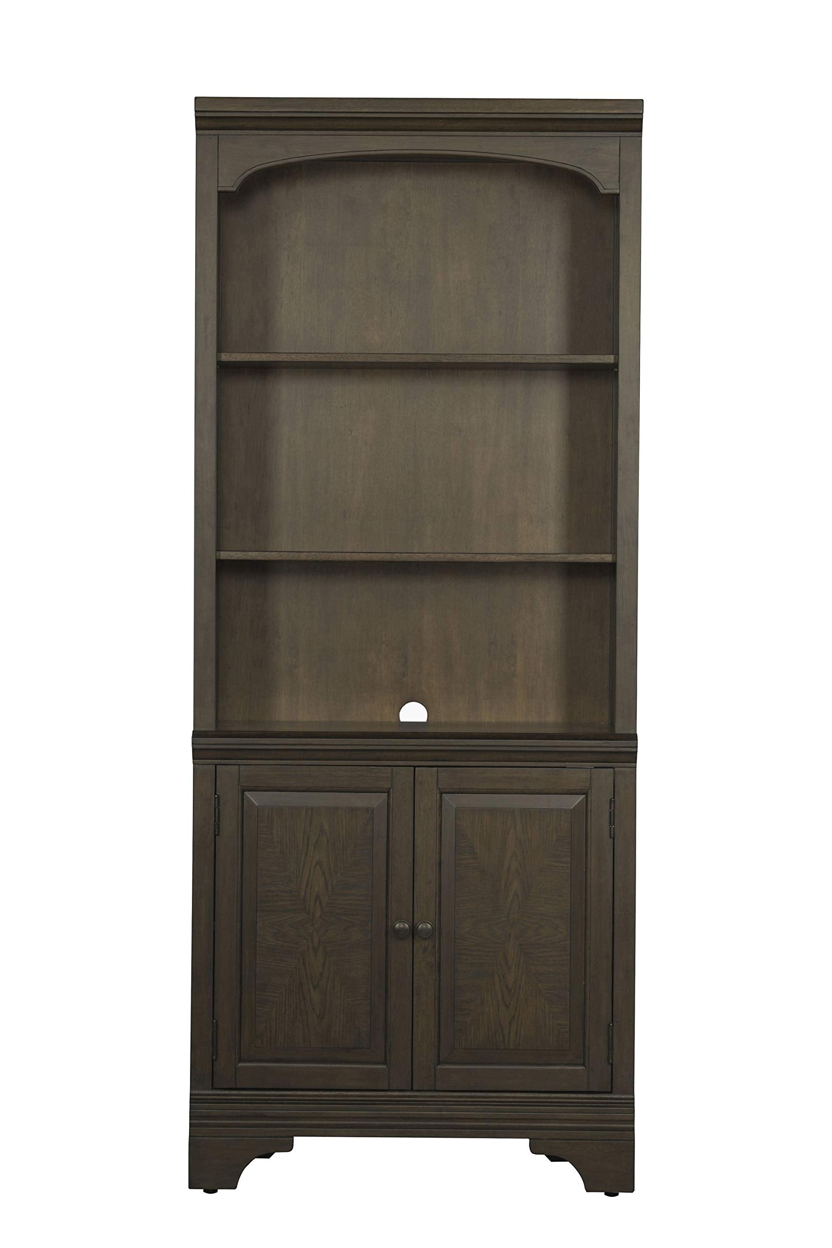 Coaster Furniture Hartshill Cabinet Burnished Oak Bookcase 881286