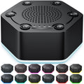 WowSleep High Fidelity White Noise Sound Machines with 30 Unique Non-Looping Soothing Sounds 12 Colors Night Light 4 Timers 10-L