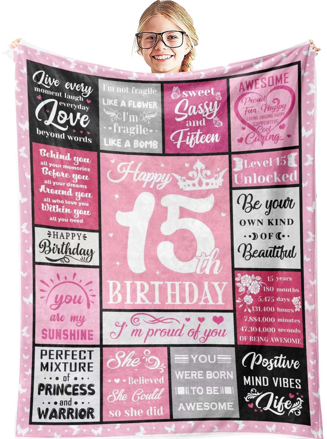 Hocgiwd Gift For 15 Year Old Girl, 15 Year Old Girl Gift Ideas, 15Th Birthday Gifts For Girls, Birthday Gifts For 15 Year Old Gi