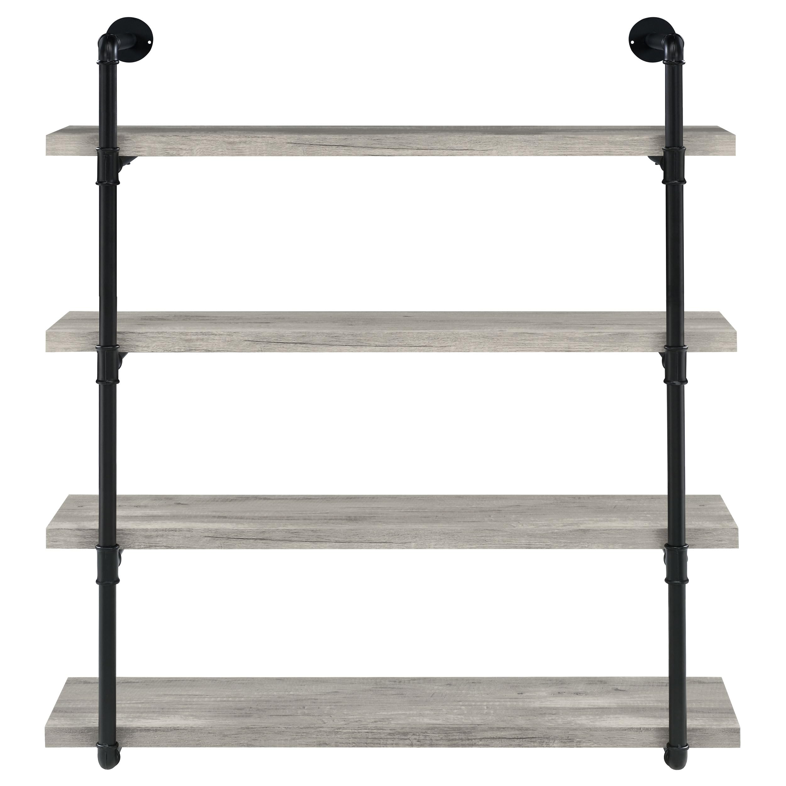 Coaster Home Furnishings Elmcrest 4-Shelf Wall Bookshelf