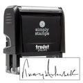 Custom Signature Stamp - Self Inking Personalized Signature Stamp | Choose Ink Color | Great For Signing Legal Documents, Checks