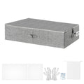 Hollyfly Large Wedding Dress Preservation Box Kit, Wedding Dress Storage Box with 30 Sheets of Acidfree Tissue Paper, Microfibe