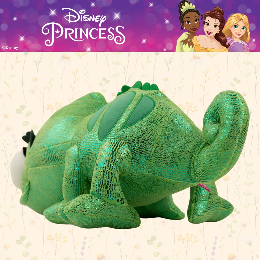 Franco Disney Princess Tangled Rapunzel Pascal The Chameleon, Bedding Super Soft Plush Cuddle Pillow Buddy, (Officially Licensed