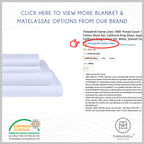 Threadmill 500 Thread Count Twin Size Damask Stripe, 3 Pc Luxury Cotton Bedding Set, Breathable & Soft Stripe Hotel White Sheets