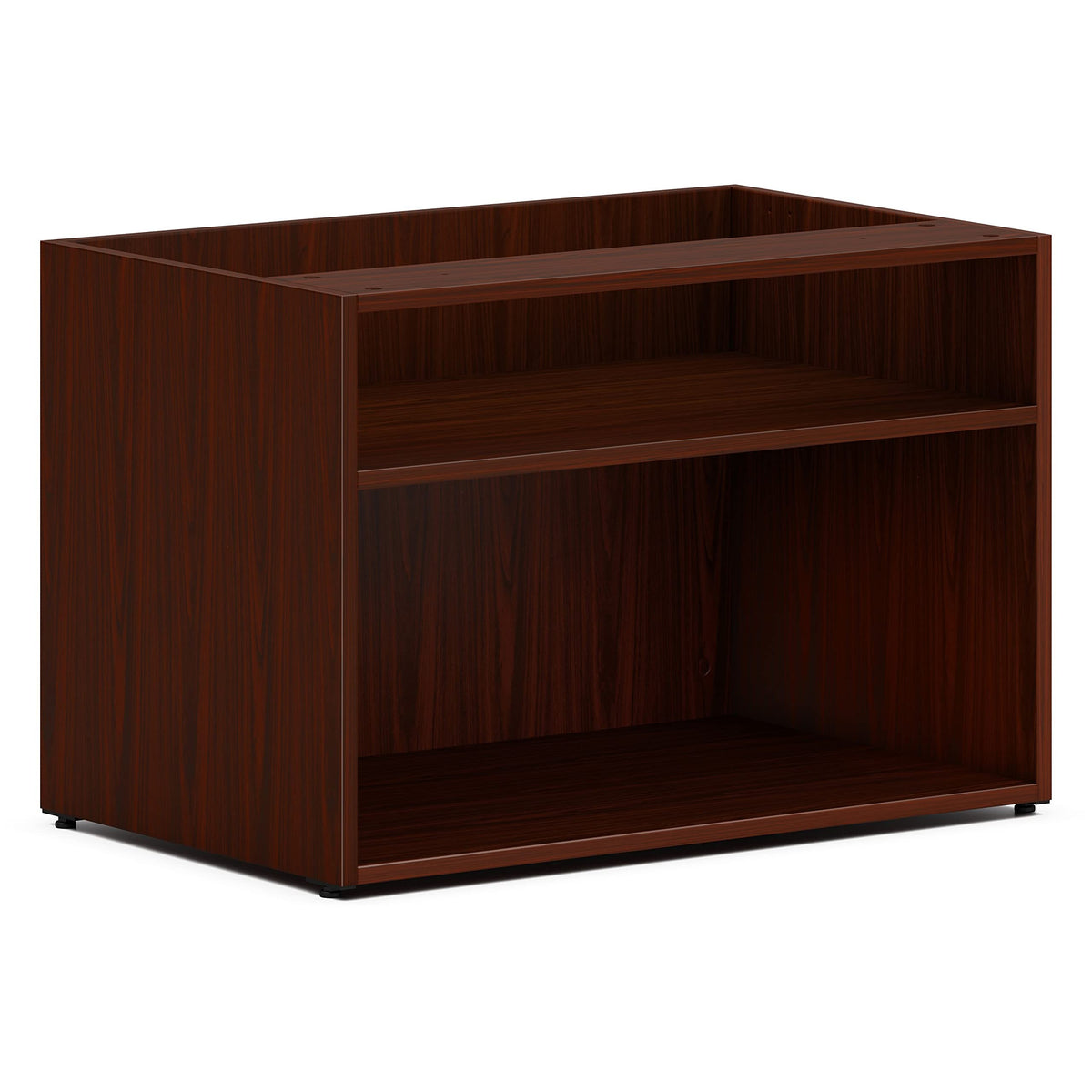 HON Mod Low Storage Credenza, 21 x 30 x 20, Mahogany