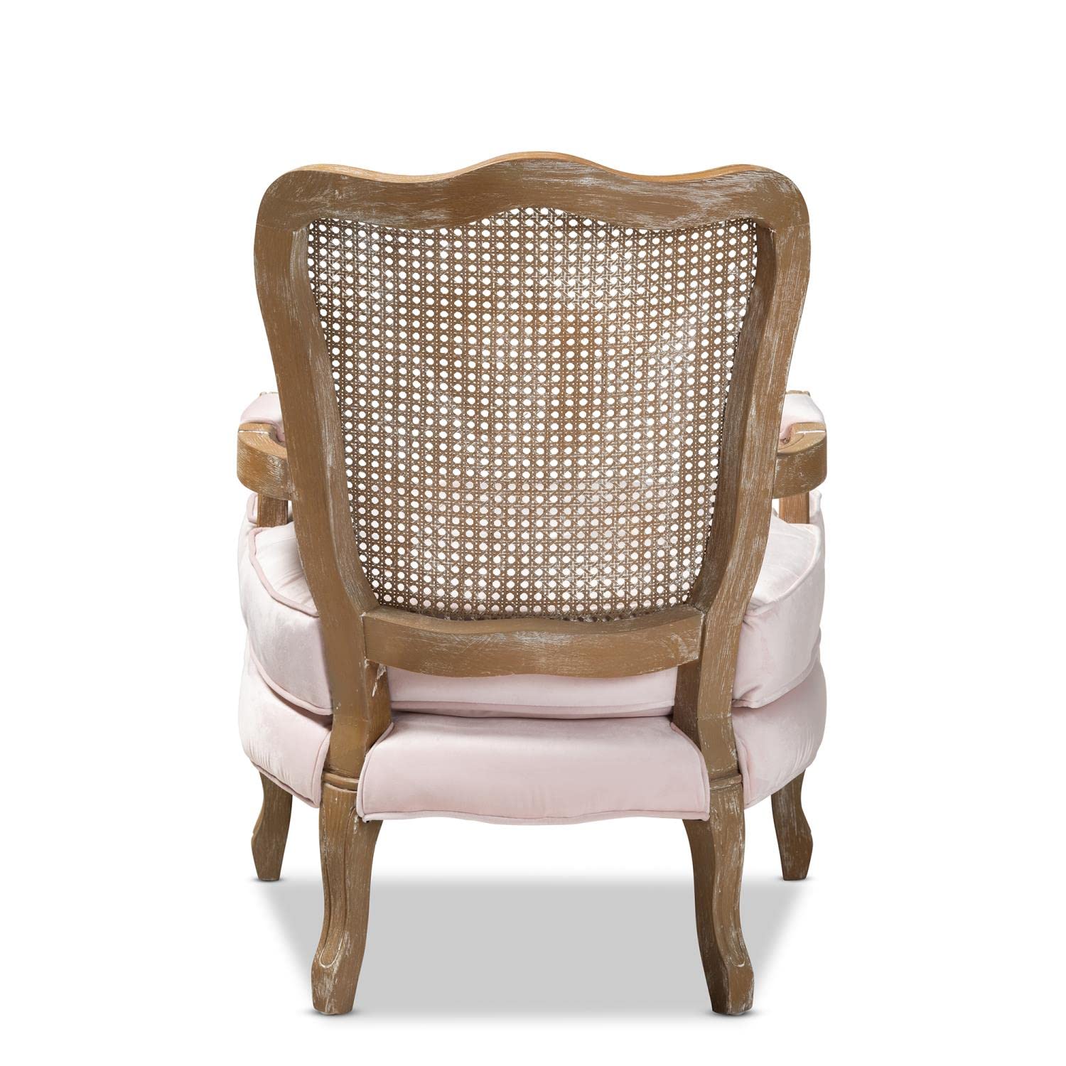 Baxton Studio Vallea Armchair - Thumbnail 4