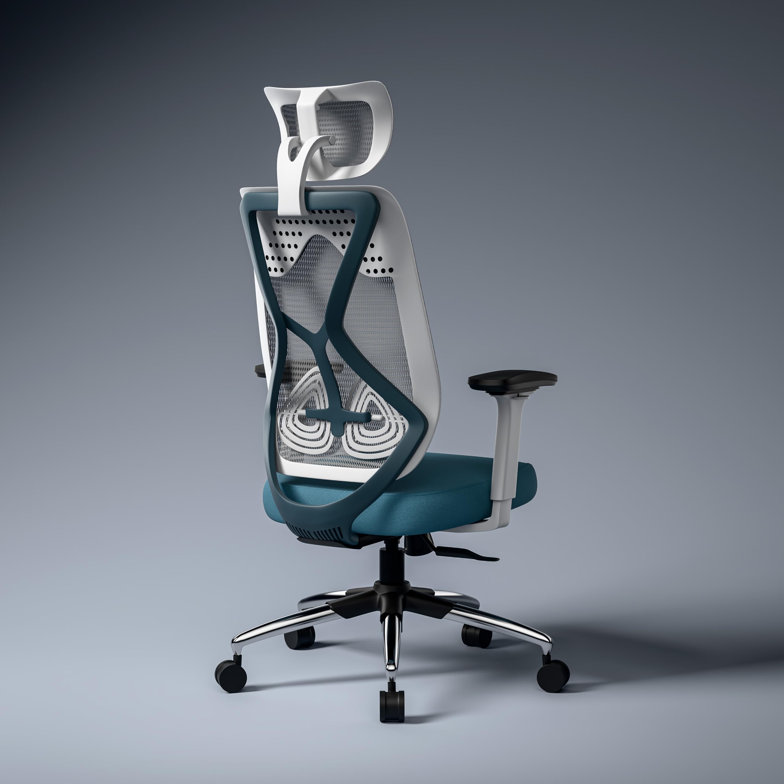 Green Soul Zodiac Pro | Nylon Pvc |Office Chair With Seat Slider|Flybird Ergonomic Design|4D Adjustable Armrests|Synchro MultiT