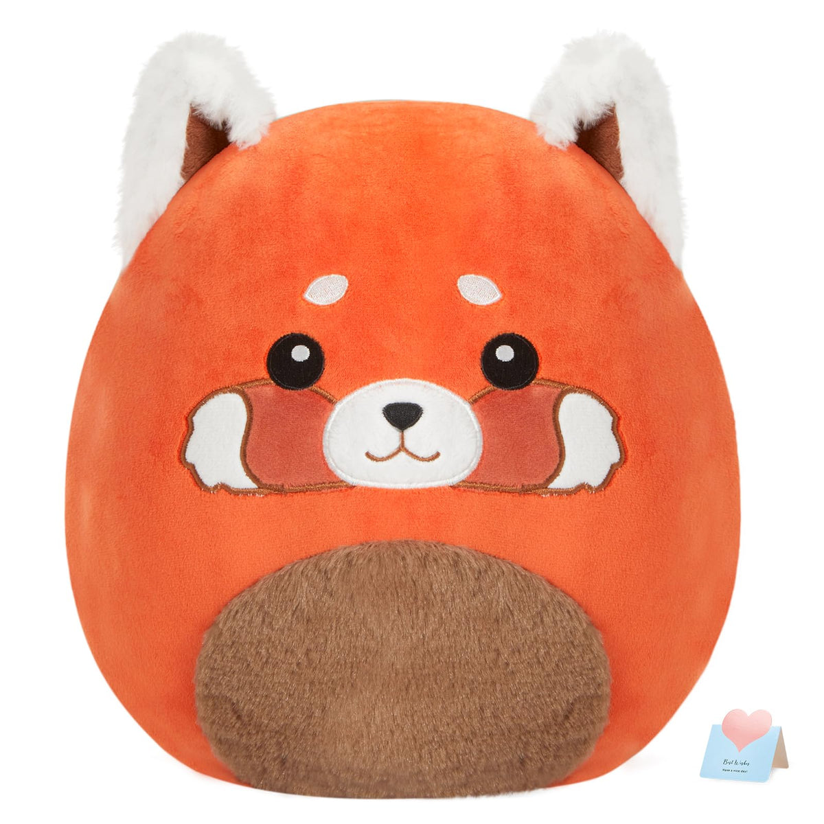 Cozyworld 13 ' Red Panda Plush Stuffed Animals Plushie Squishy Pillow Soft Durable Cute Toy For Bedtime Playtime For Kids Adult