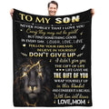 Son Gifts From Mom Blanket Gifts For Son From Mom Son Blanket From Mom To My Son Blanket From Mom Birthday Valentines Day Gradua