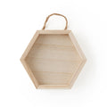 6    x 5    Unfinished Wooden Hexagon Shadow Box by Make Market - Ready-to-Finish Memory Box Display Case - Bulk 24 Pack
