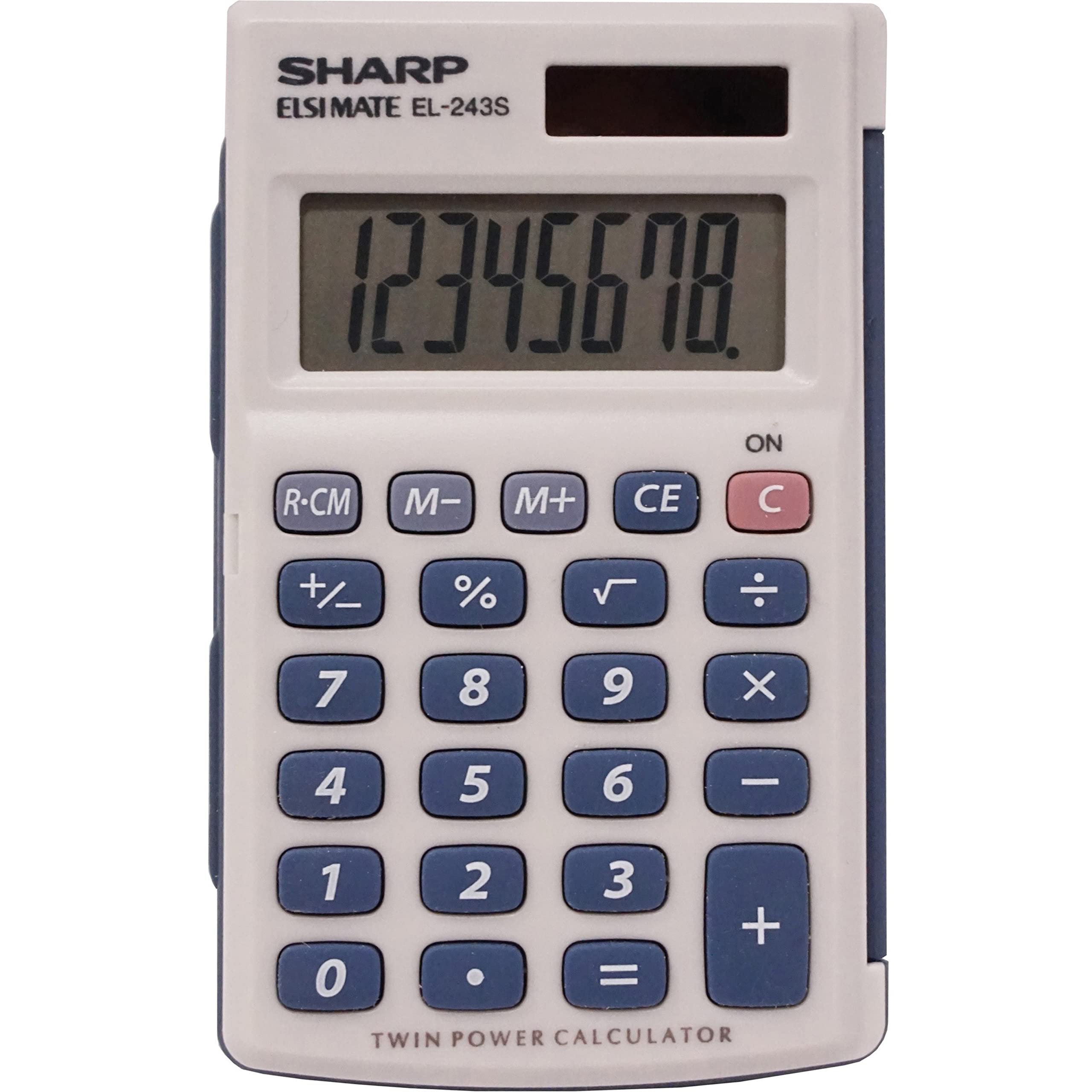 Sharp Calculators El-243Sb 8-Digit Pocket Calculator