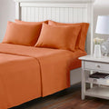 Comfort Spaces Microfiber Queen Sheet Set, Soft, Colorfast, Queen Bed Sheets & Pillowcases, Queen Sheets Set, Elastic Deep Pocke