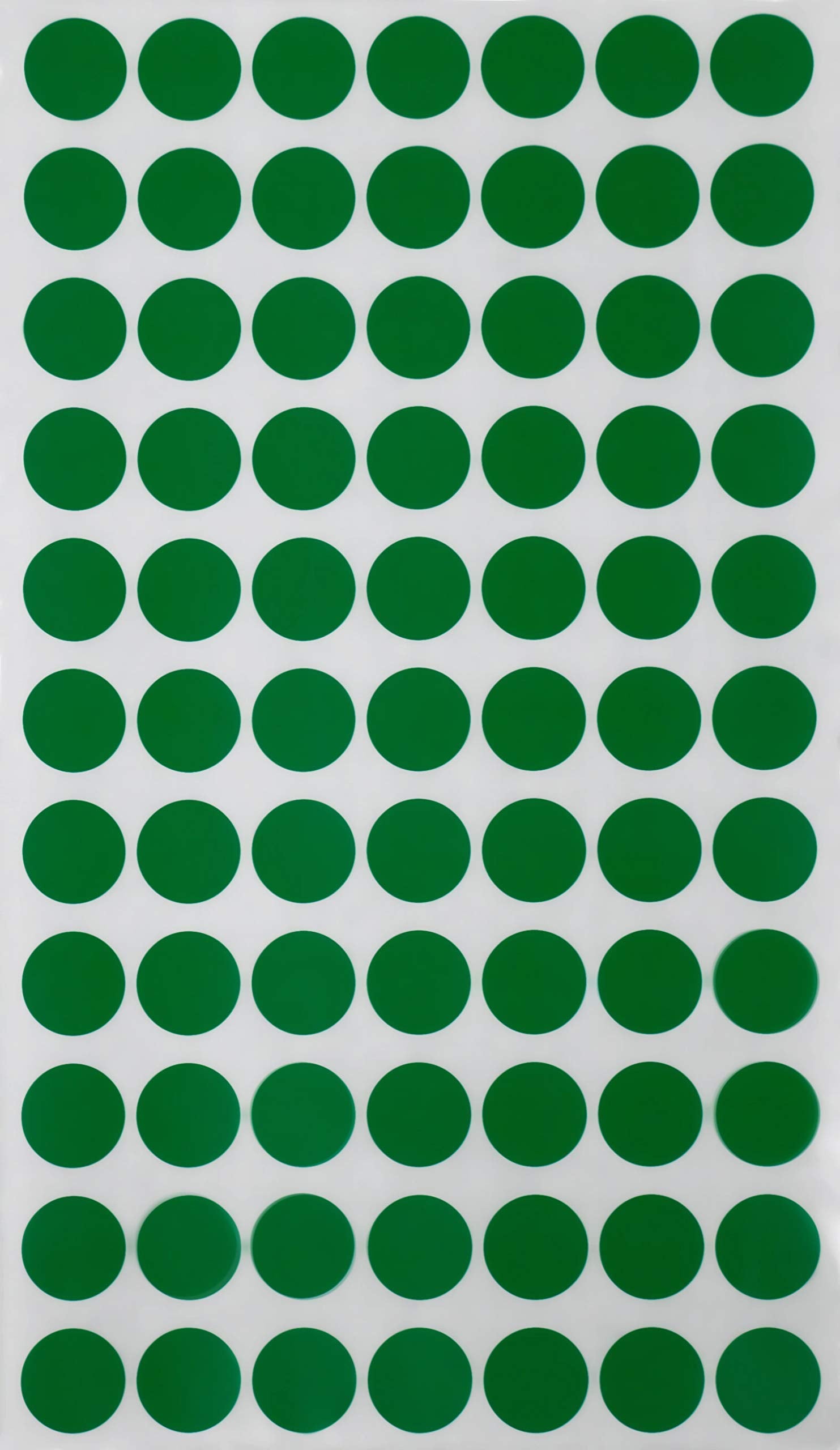 Royal Green Removable Stickers Labels 1.5Cm - Green Color Coding Sticker 15Mm (Approx 5/8 Inch 19/32) - 770 Pack
